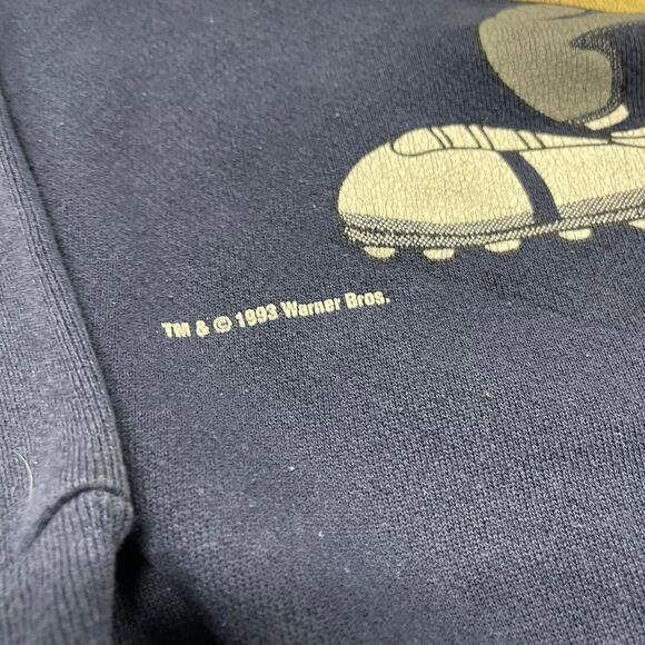 1993 Looney Tunes Taz Dallas Cowboys Crewneck Vintage NFL - Picture 4 of 5